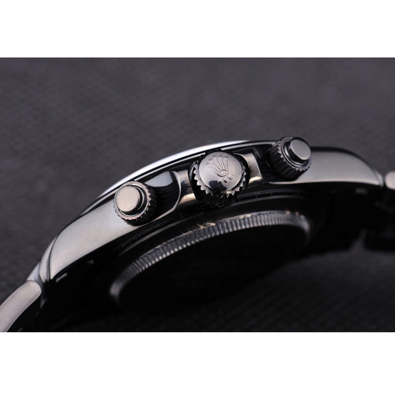Good copy rolex watches Flag 7472 Black Rolex Cosmograph Daytona Russian Dial Bracelet 0607
